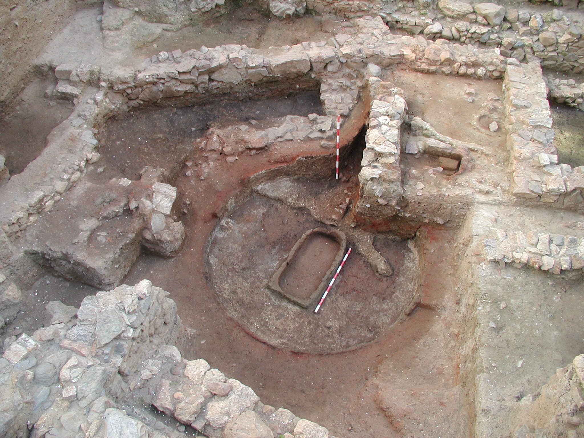 Horno metalúrgico de finales siglo VII a.C.